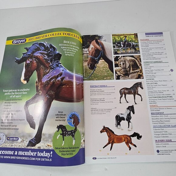 Breyer JAH Just About Horses Magazine 2022 Volume 49 - Picture 3 of 8